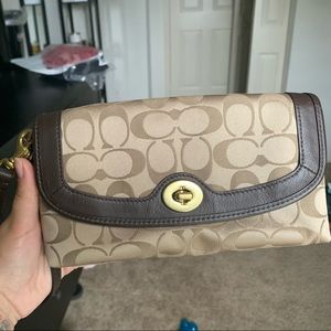 Coach wristlet